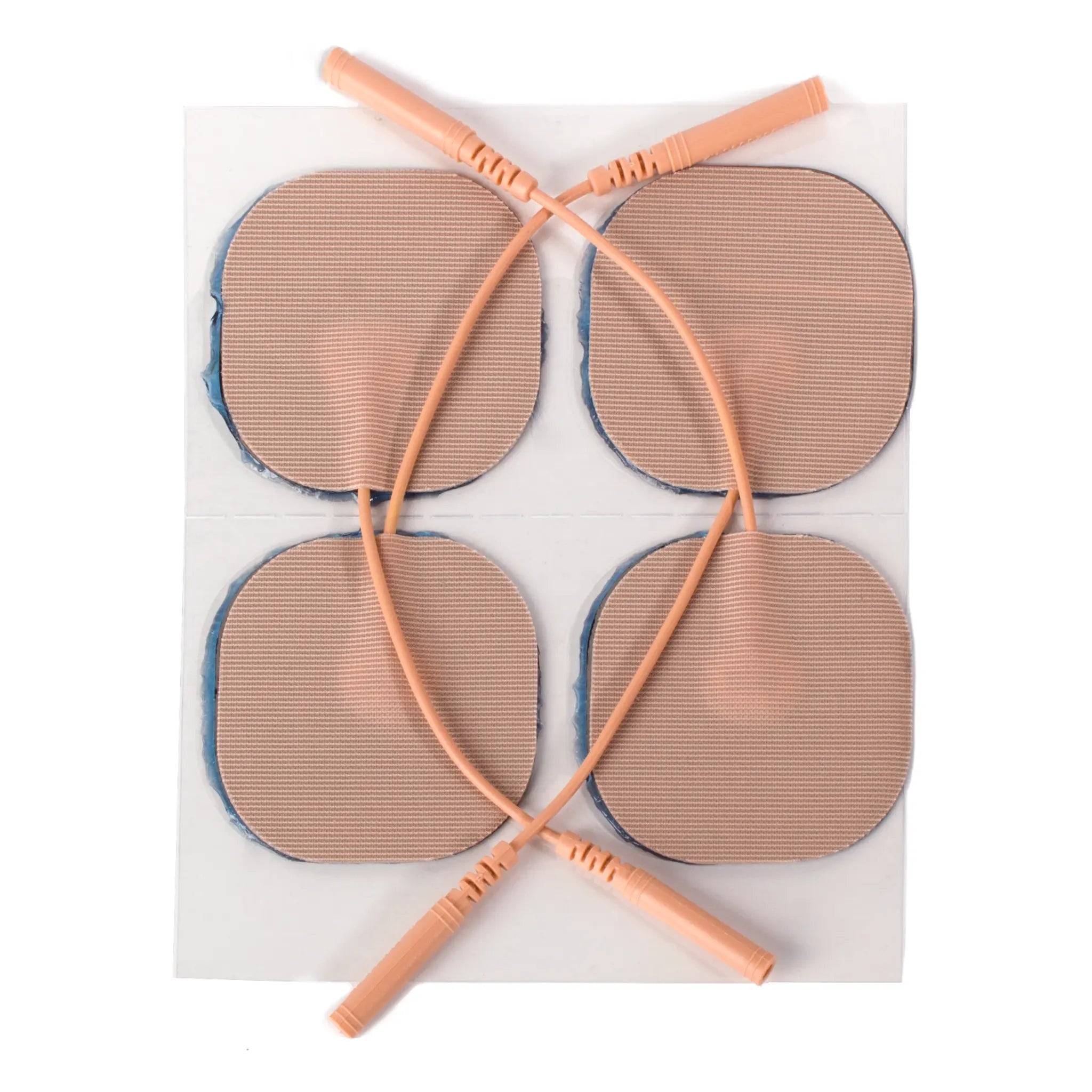 Conductive Pads - Sensitive Skin Blue Gel 1.75 x 1.75"