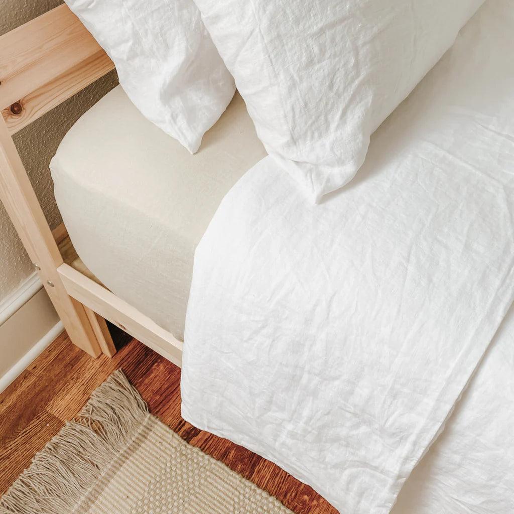 white duvet