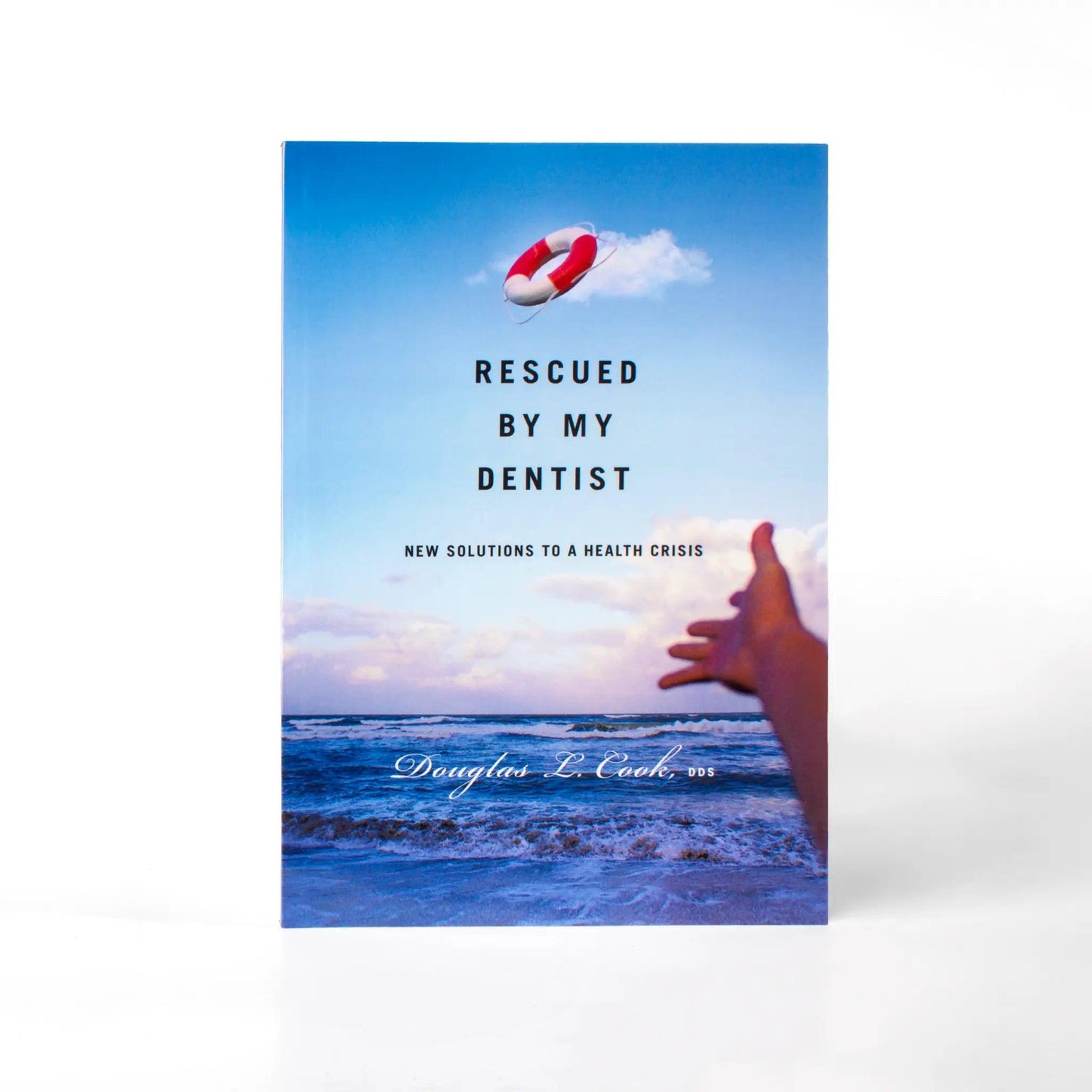 photo of the book rescued by my dentist