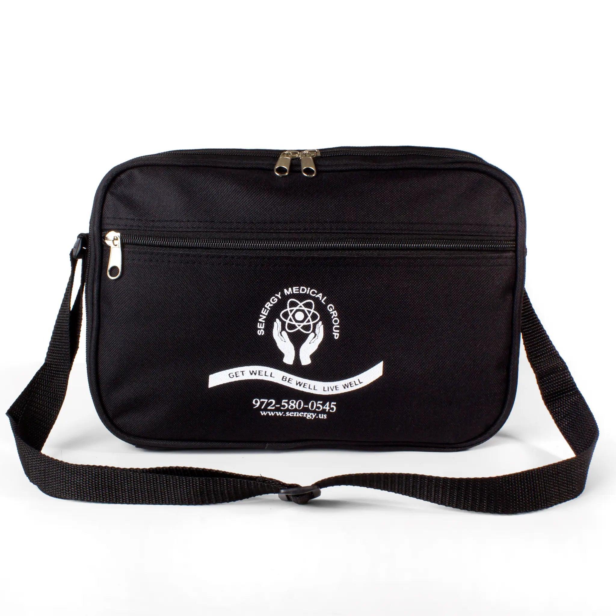 photo of the large black carrying case