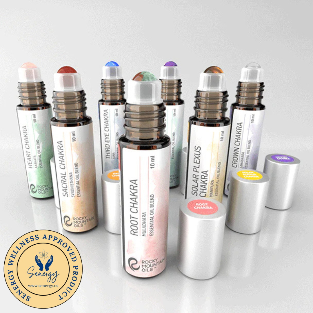 Chakra Blends Essential Oils Roll-On Kit